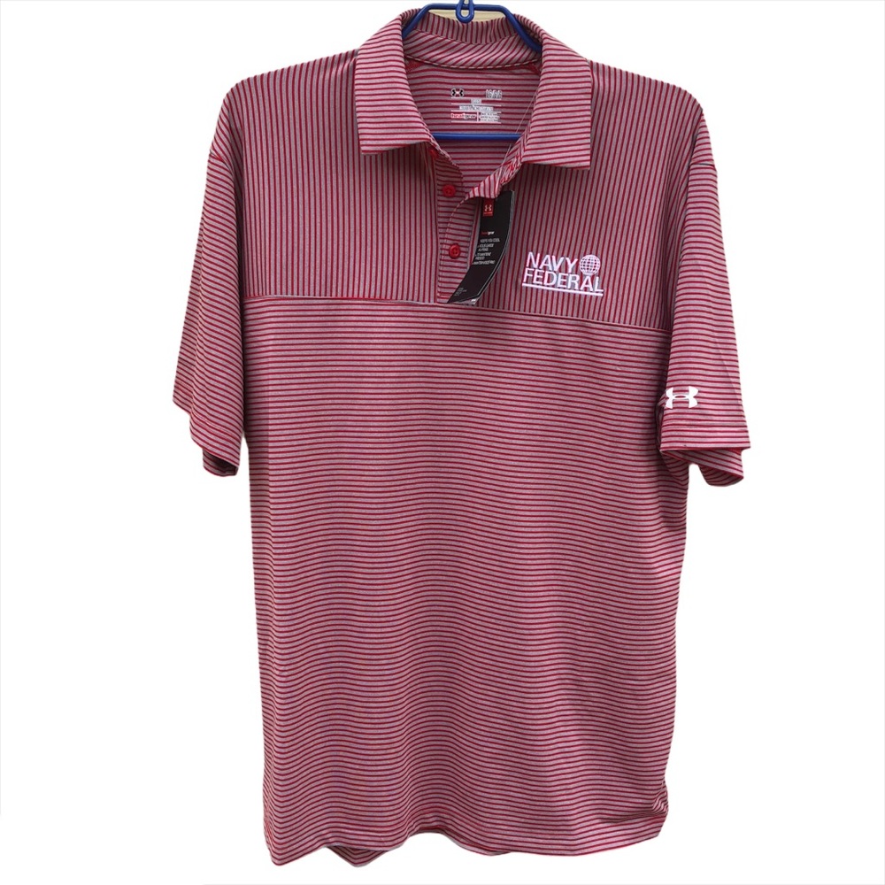 - - Under Armour NAVY FEDERAL Men’s shirt Sz LG
